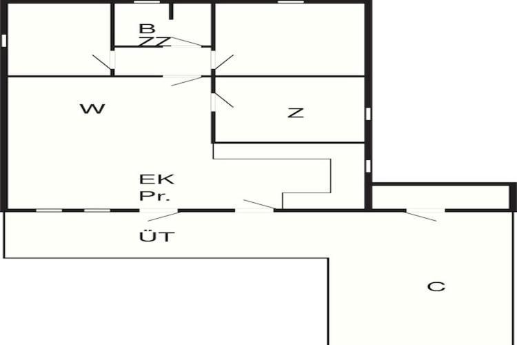 6 Person Holiday Home In B Rkop 宝可波 外观 照片